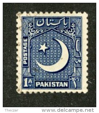 A-490  Pakistan 1950  Scott #47 12 1/2   Offers Welcome! - Pakistan