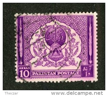 A-513  Pakistan 1951  Scott #61   Offers Welcome! - Usati