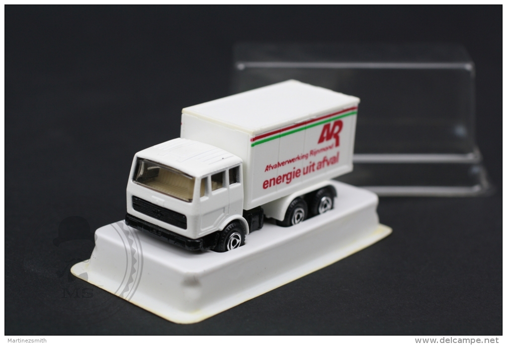 Advertising Mercedes Truck Toy By EFSI Holland, Scale 1.87 - Energie Uit Afval/ Energy From Waste Advertising - Otros & Sin Clasificación