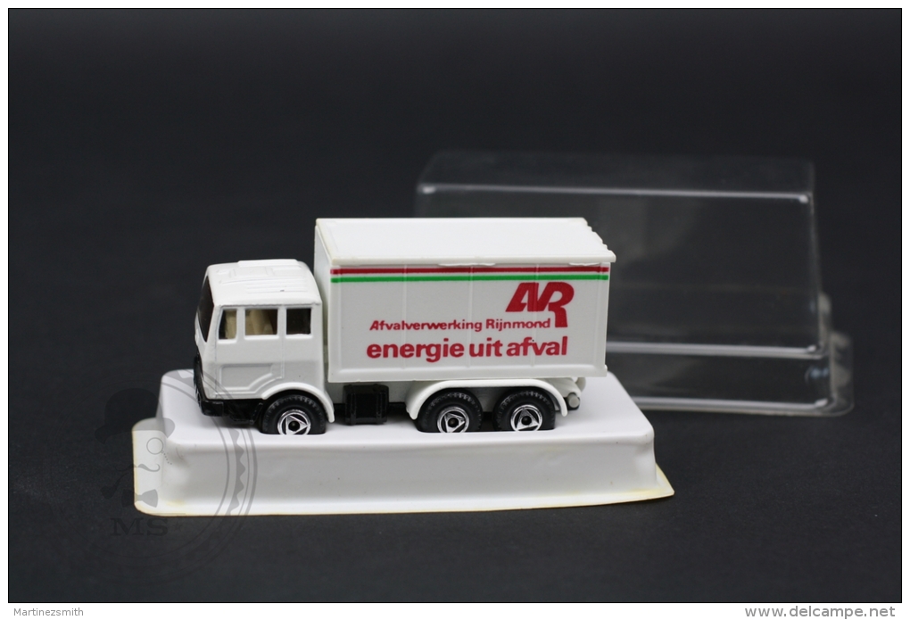Advertising Mercedes Truck Toy By EFSI Holland, Scale 1.87 - Energie Uit Afval/ Energy From Waste Advertising - Otros & Sin Clasificación