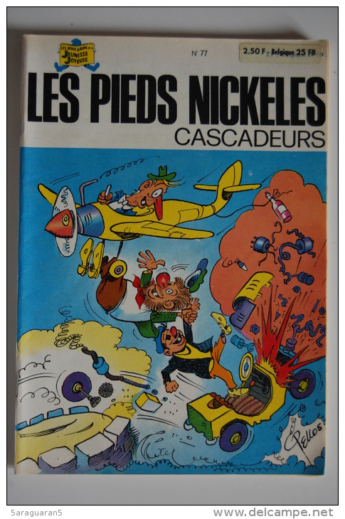 BD LES PIEDS NICKELES CASCADEURS - 77 - TBE - EO - Pieds Nickelés, Les