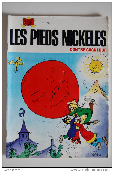 BD LES PIEDS NICKELES CONTRE COGNEDUR - 106 - BE - EO - Pieds Nickelés, Les