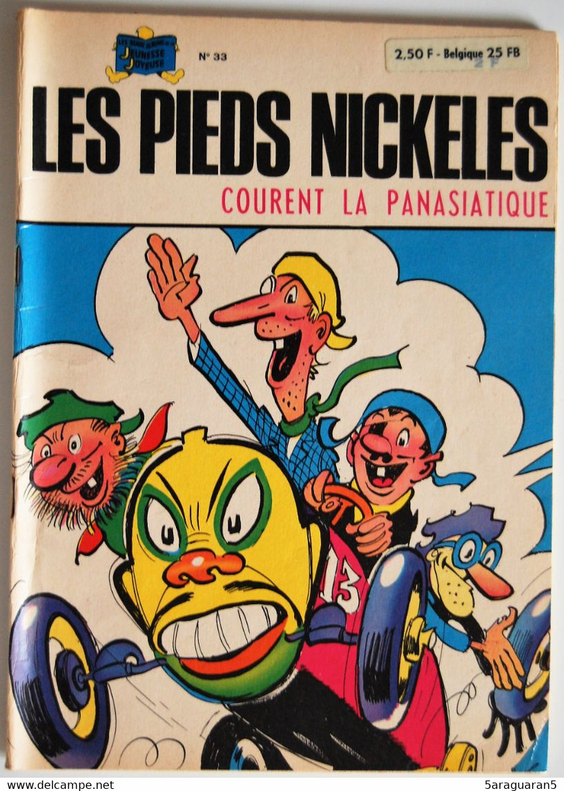 BD LES PIEDS NICKELES - 33 - Les Pieds Nickelés Courent La Panasiatique - Rééd. 1971 - Pieds Nickelés, Les