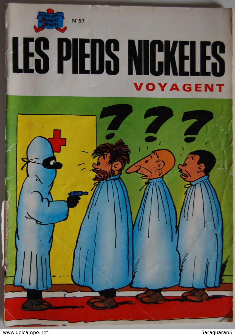 BD LES PIEDS NICKELES - 57 - LES PIEDS NICKELES VOYAGENT - Rééd. 1981 - Pieds Nickelés, Les