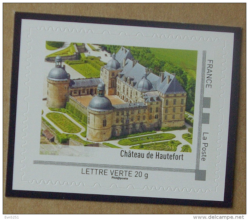 A4-19 : Château De Hautefort  (autocollant / Autoadhésif) - Unused Stamps