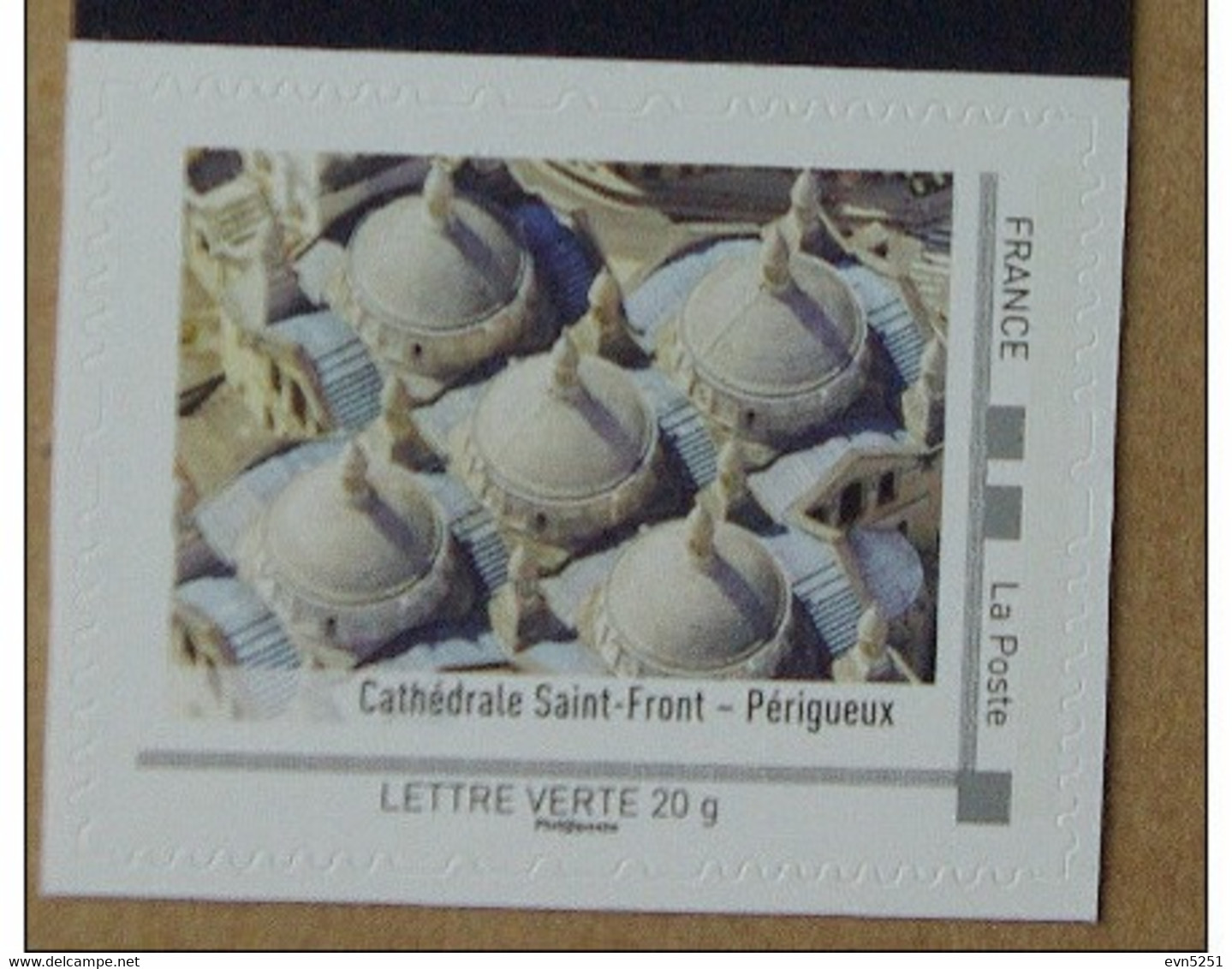A4-19 : Cathédrale Saint-Front  -  Perigueux  (autocollant / Autoadhésif) - Unused Stamps
