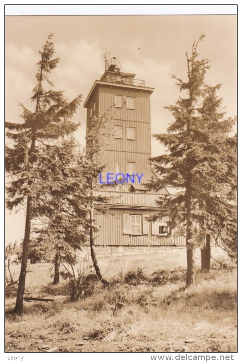 CPM D´ AlLLEMAGNE - SOMMER-und WINTERKURORT - OBERWIESENTHAL - Meteorologische  Station - Oberwiesenthal