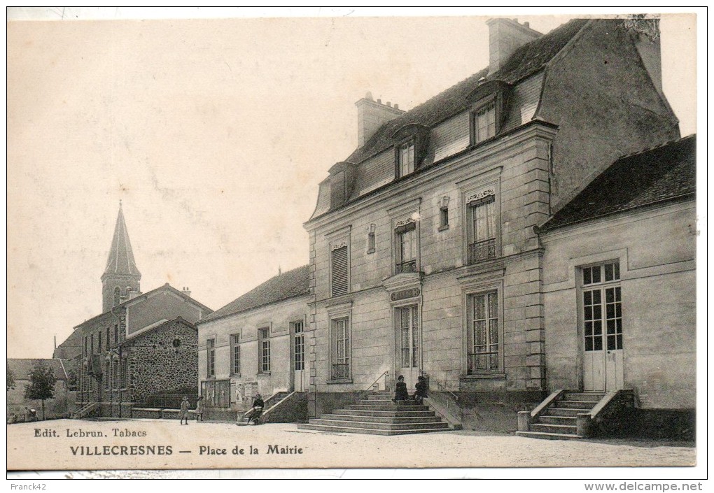 94. Villecresnes. Place De La Mairie - Villecresnes