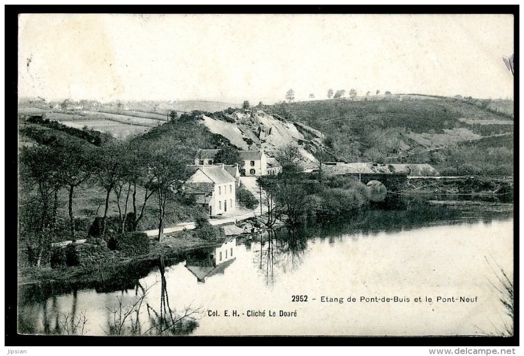 Cpa Du 29 étang De Pont De Buis Et Le Pont Neuf  ....  Le Faou  JUIA6 - Châteauneuf-du-Faou