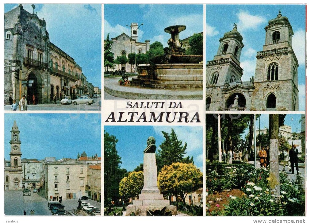 Saluti Da Altamura - Altamura - Puglia - 52 - Italia - Italy - Unused - Altamura