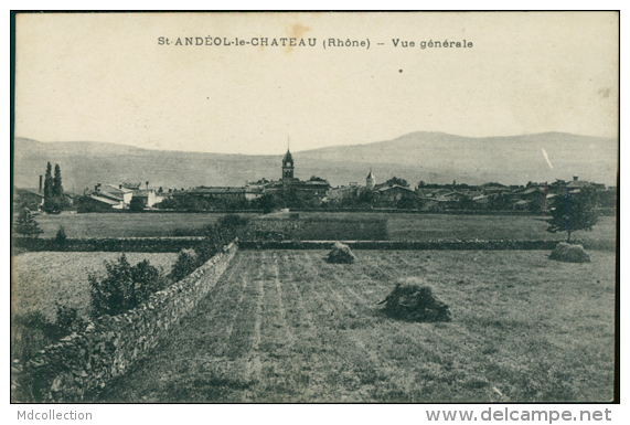 69 SAINT ANDEOL LE CHATEAU / Vue Générale / - Autres & Non Classés