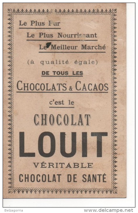 CHROMOS - CHOCOLAT LOUIT -  L' ARMEE DES BALAYEURS - Louit