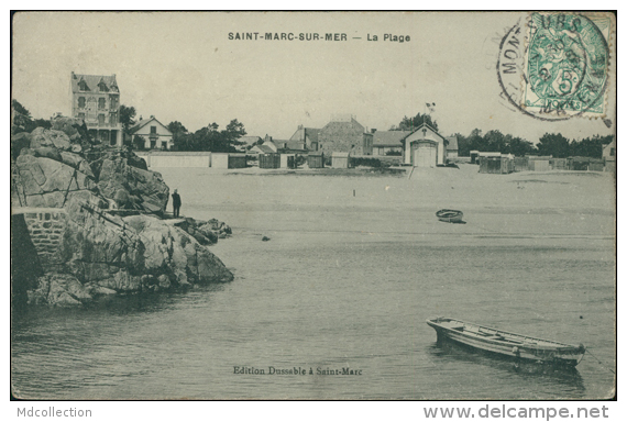 44 SAINT NAZAIRE / Saint Marc Sur Mer, La Plage / - Saint Nazaire