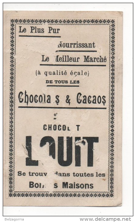 CHROMOS - CHOCOLAT LOUIT - Gare La Casse - Jeux D' Ombres Chinoises - Louit