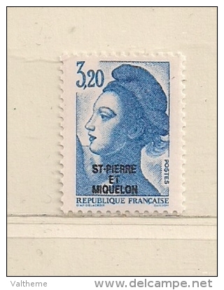 SAINT PIERRE ET MIQUELON ( D16- 4025 )  1986  N° YVERT ET TELLIER  N°  466    N** - Neufs