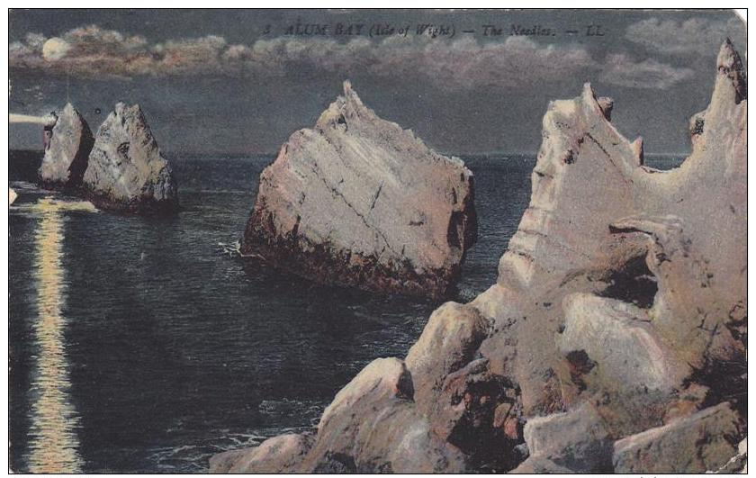 The Needles Alum Bay Isle Of Wight LL Card No. 8 Postcard (IOW71532) - Autres & Non Classés