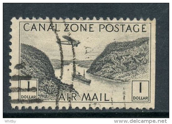 Canal Zone 1931 $1 Air Mail Issue #C14 - Canal Zone