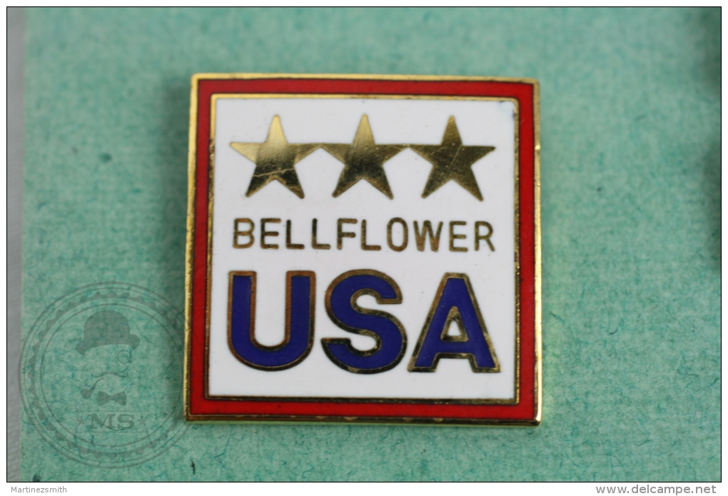 USA Bellflower - Pin Badge #PLS - Ciudades