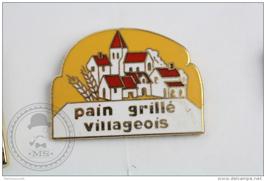 Pain Grille Villageois - Pin Badge #PLS - Food