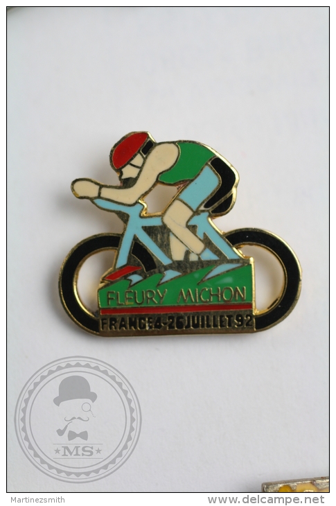 Fleury Michon, France 4 - 26 Juillet 1992 - Pin Badge #PLS - Cycling