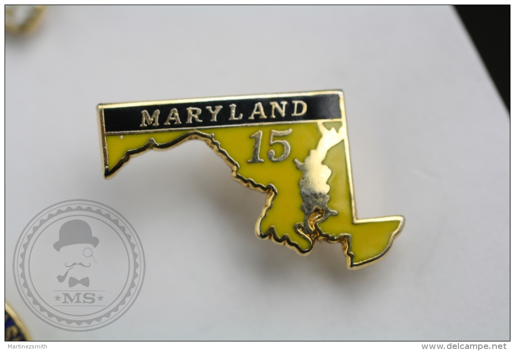 Maryland 15 - Pin Badge #PLS - Ciudades