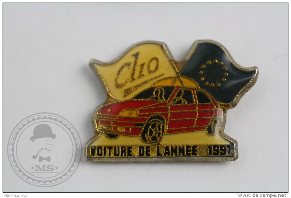 Renault Clio Voiture De Lanne 1991 - Pin Badge #PLS - Renault