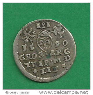 = POLAND - SIGISMUND III , 3 GROSCHER 1590  SILVER = 1001 - Polen