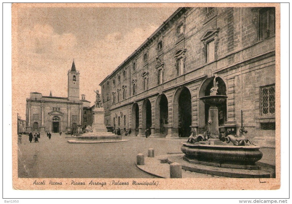 Ascoli Piceno - Piazza Arrengo ( Palazzo Municipale) - Ascoli Piceno