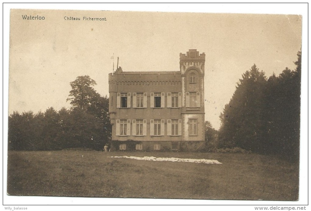 Carte Postale - WATERLOO - Château Fichermont - CPA  // - Waterloo