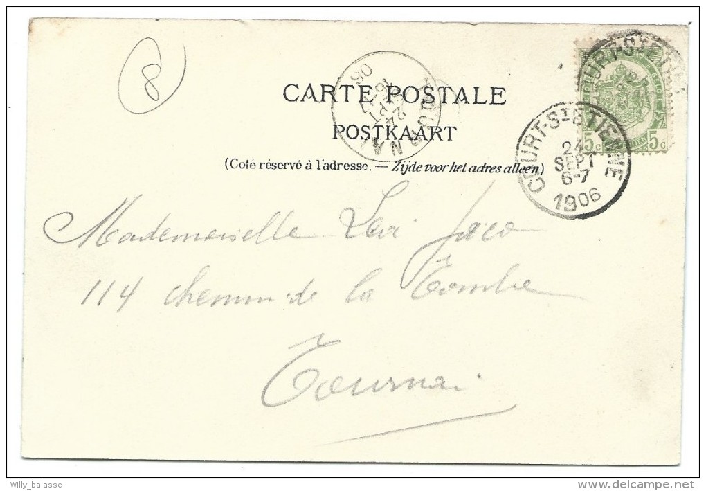 Carte Postale - COURT SAINT ETIENNE - Château De M. Le Comte Goblet D'Alviella - Un Coin Des étangs - CPA  // - Court-Saint-Etienne