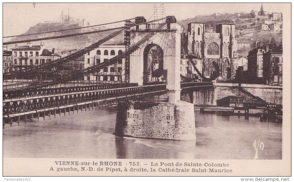 VIENNE  LE PONT DE SAINTE COLOMBE(dil77) - Puentes