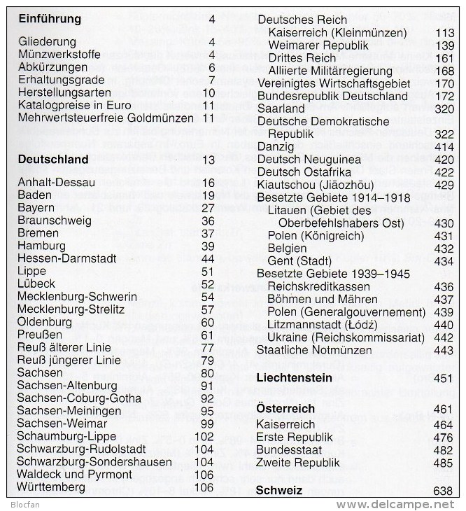 Schön Kleiner Münzkatalog Deutschland 2014 Neu 15€ Numisblatt+Briefe Catalogue Of Austria Helvetia Liechtenstein Germany - Chroniken & Jahrbücher