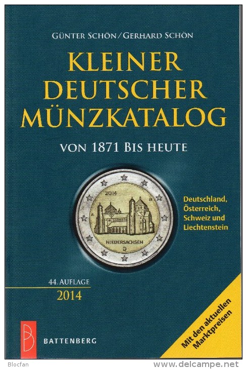 Schön Kleiner Münz-Katalog 2014 New 15€ Für Numisbriefe Coin Of Germany Austria Helvetia Liechtenstein 978-3-86646-097-3 - Literatur & Software