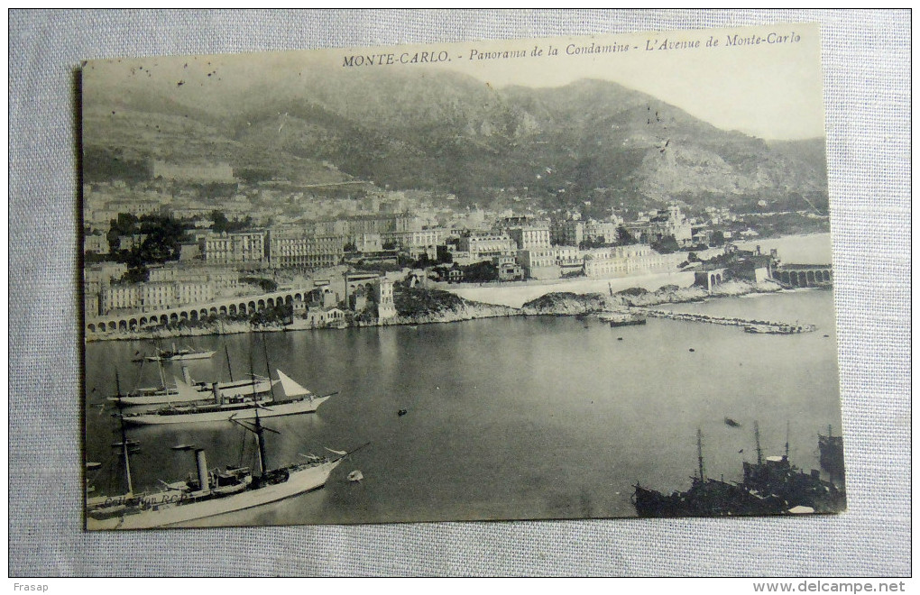 MONACO --- PANORAMA DE LA CONDAMINE - La Condamine