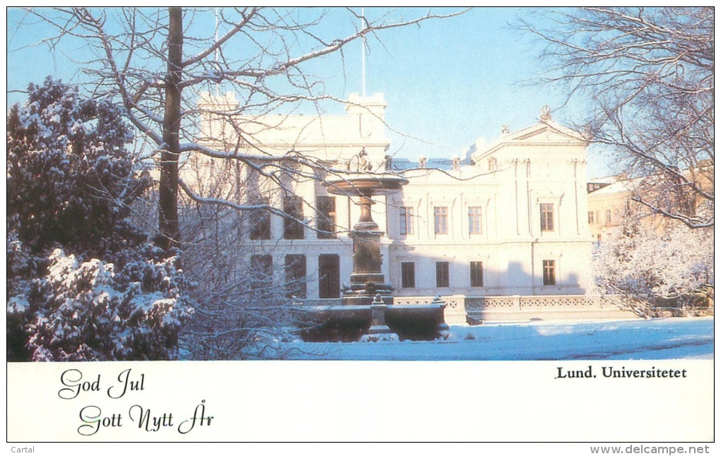 LUND - Universitetet - Suède