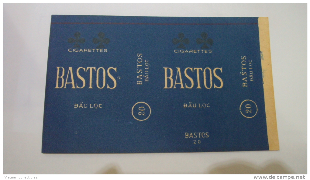 Basto Empty Soft Pack Of Tobacco Cigarette - Boites à Tabac Vides