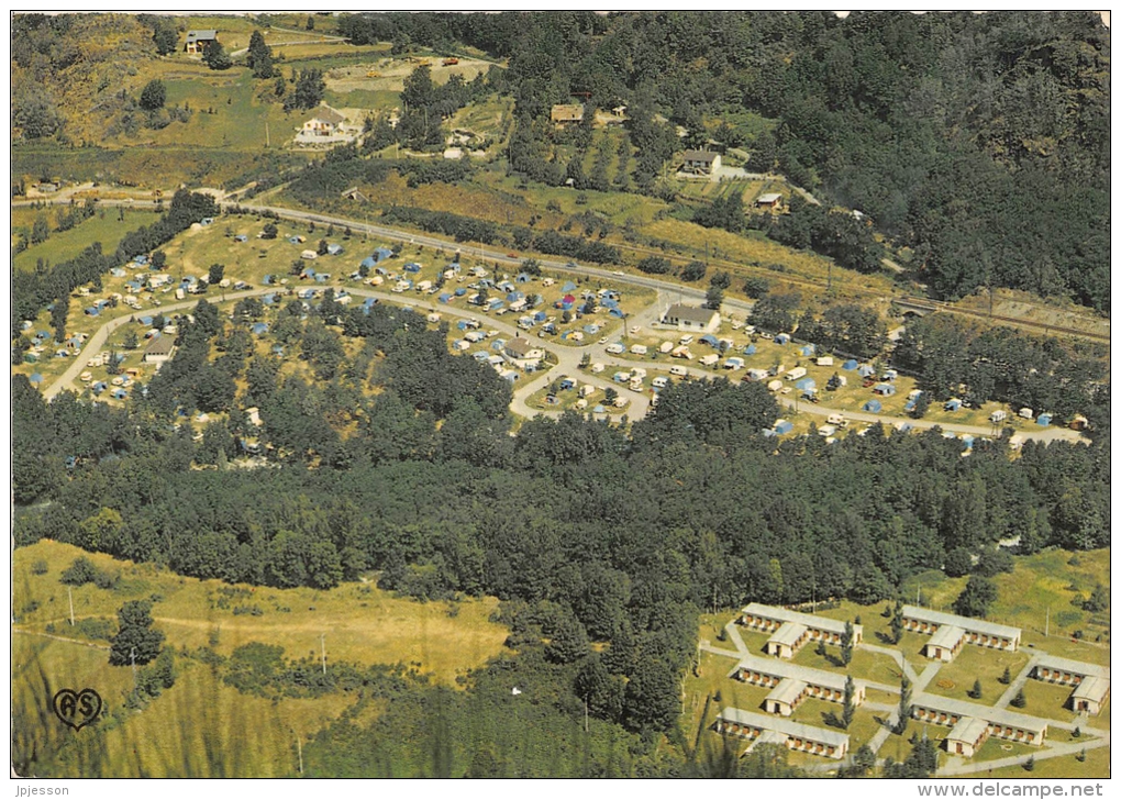 ARIEGE  09  AX LES THERMES  CAMPING DE MALAZEOU ET COLONIE DE VACANCES SNCF DE L'ESQUINOULET - Ax Les Thermes