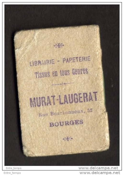 Almanach De Poche Bourges Papeterie Murat 1913 - Petit Format : 1901-20