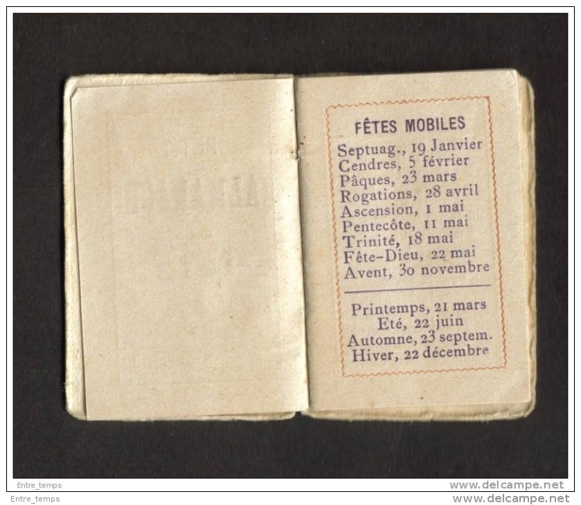 Almanach De Poche Bourges Papeterie Murat 1913 - Klein Formaat: 1901-20