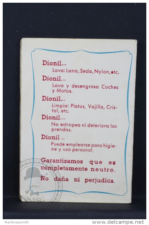 Vintage 1959 Small Calendar & Notebook - Cinema/ Actors Topic: Actor: Marlon Brando - Spanish Advertising - Tamaño Pequeño : 1961-70