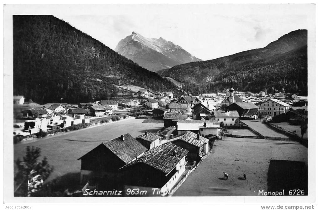 BF34088 Scharnitz Tirol Monopol Austria  Front/back Scan - Scharnitz