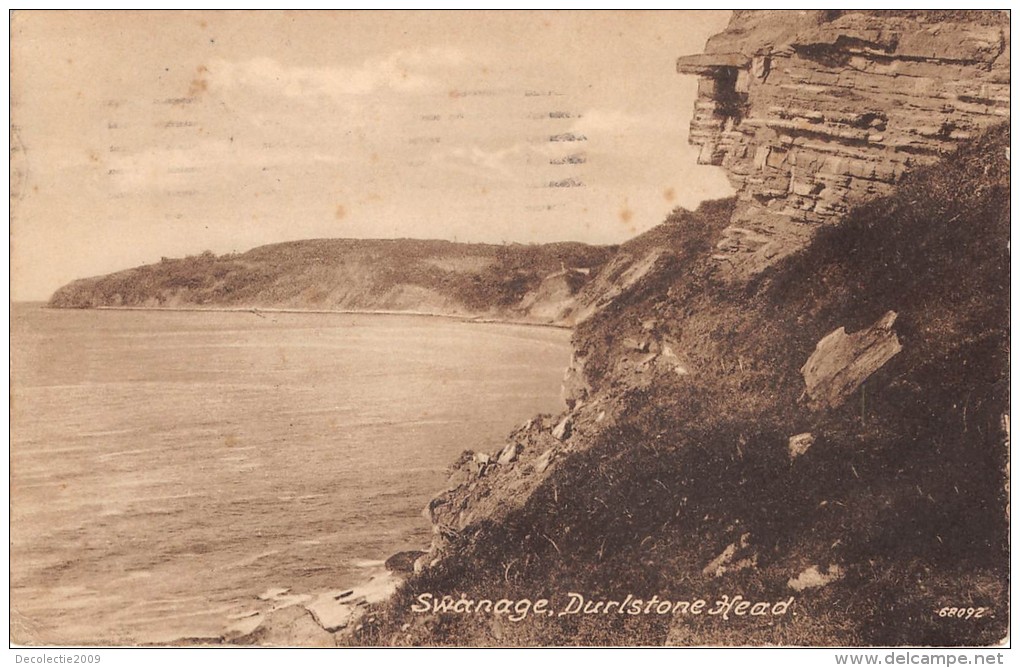 BF34206 Swanage Durlstone Head Uk   Front/back Scan - Swanage