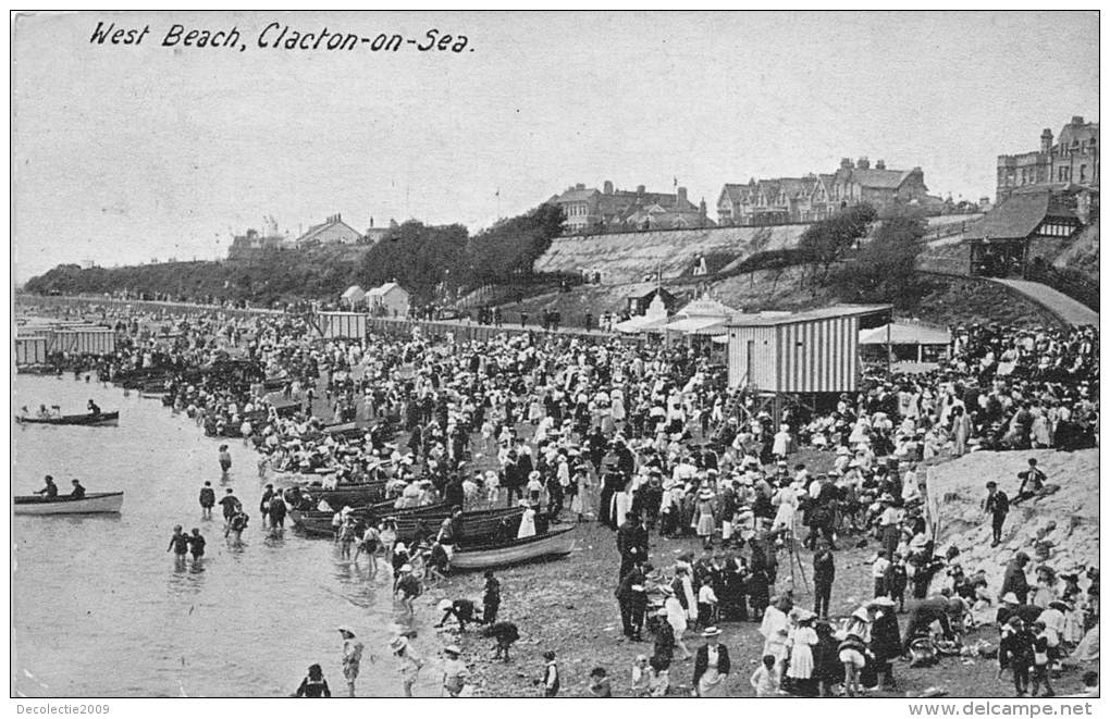 BF34498 West Beach Clacton On Sea  Uk Front/back Scan - Clacton On Sea