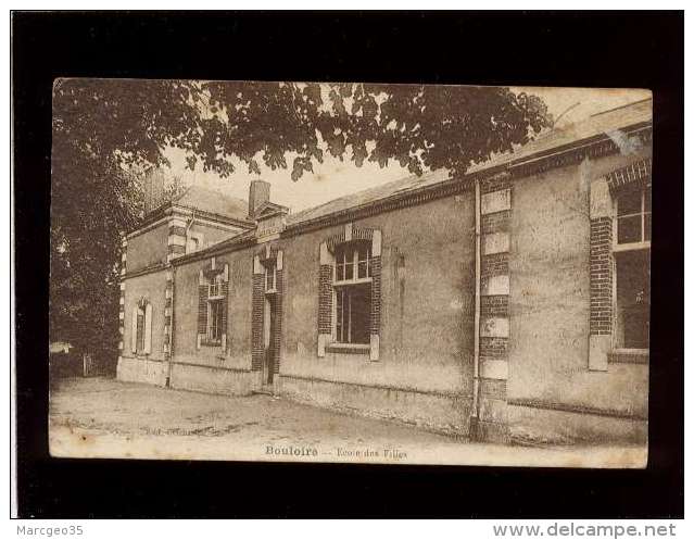 72 Bouloire école Des Filles édit. Deschamps - Bouloire