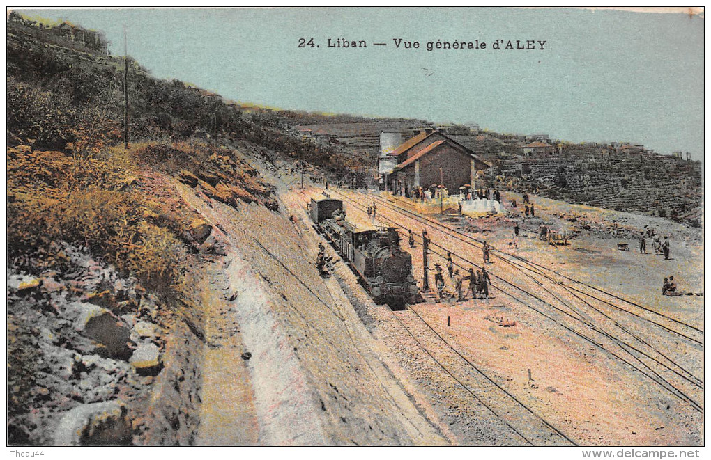 ¤¤  -  24  -  LIBAN   -  Vue Générale D' ALEY   -  Gare , Train , Chemin De Fer   -  ¤¤ - Libanon