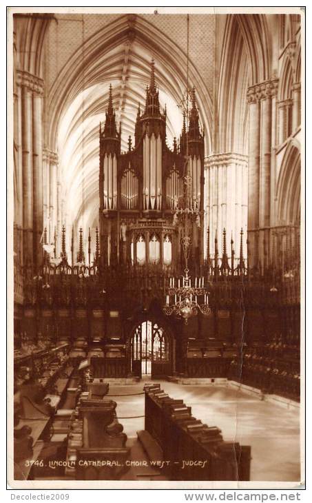 BF35493 Lincoln Cathedrak Choir Welt Uk  Front/back Scan - Lincoln