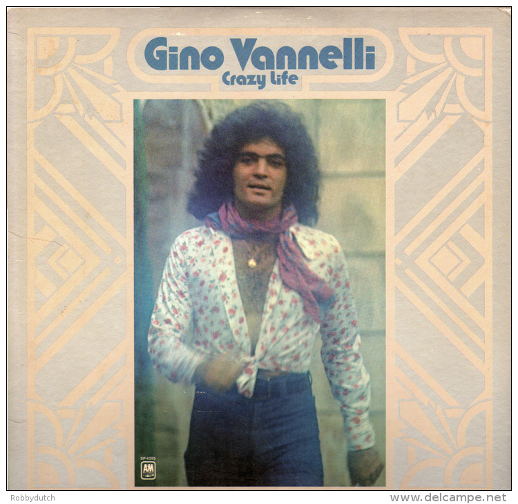 * LP *  GINO VANNELLI - CRAZY LIFE (USA 1973 EX-!!!) - Disco, Pop