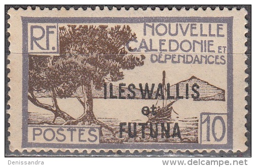 Wallis & Futuna 1930 Yvert 47 Neuf * Cote (2015) 0.25 Euro Baie De La Pointe Des Palétuviers - Neufs