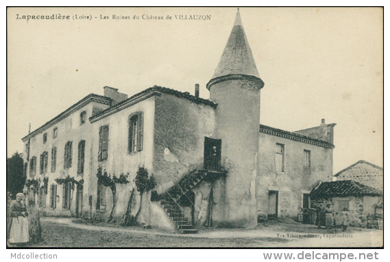 42 LA PACAUDIERE / Les Ruines Du Château De Villauzon / - La Pacaudiere