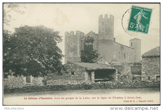 42 SAINT JUST SAINT RAMBERT / Château D'Essaloire / - Saint Just Saint Rambert